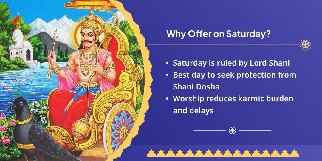 Saturday Special Navgraha Shani Temple Mahadan Seva