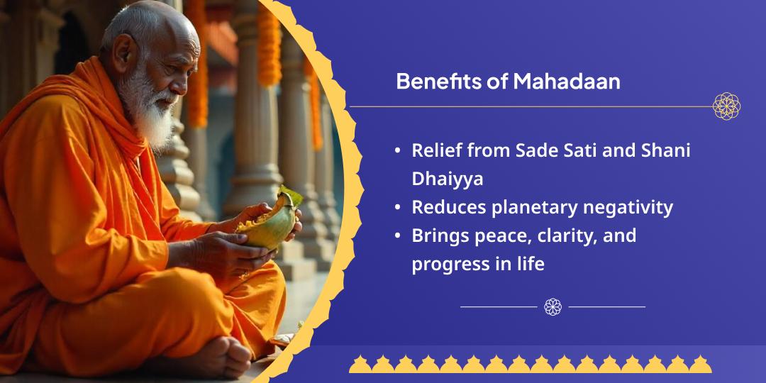 Saturday Special Navgraha Shani Temple Mahadan Seva