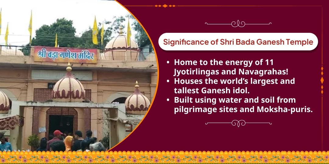 Wednesday Special Shri Bada Ganesh Temple Chadhava