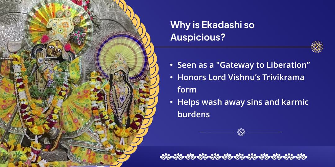 Ekadashi Krishna Vrindavan Chadhava